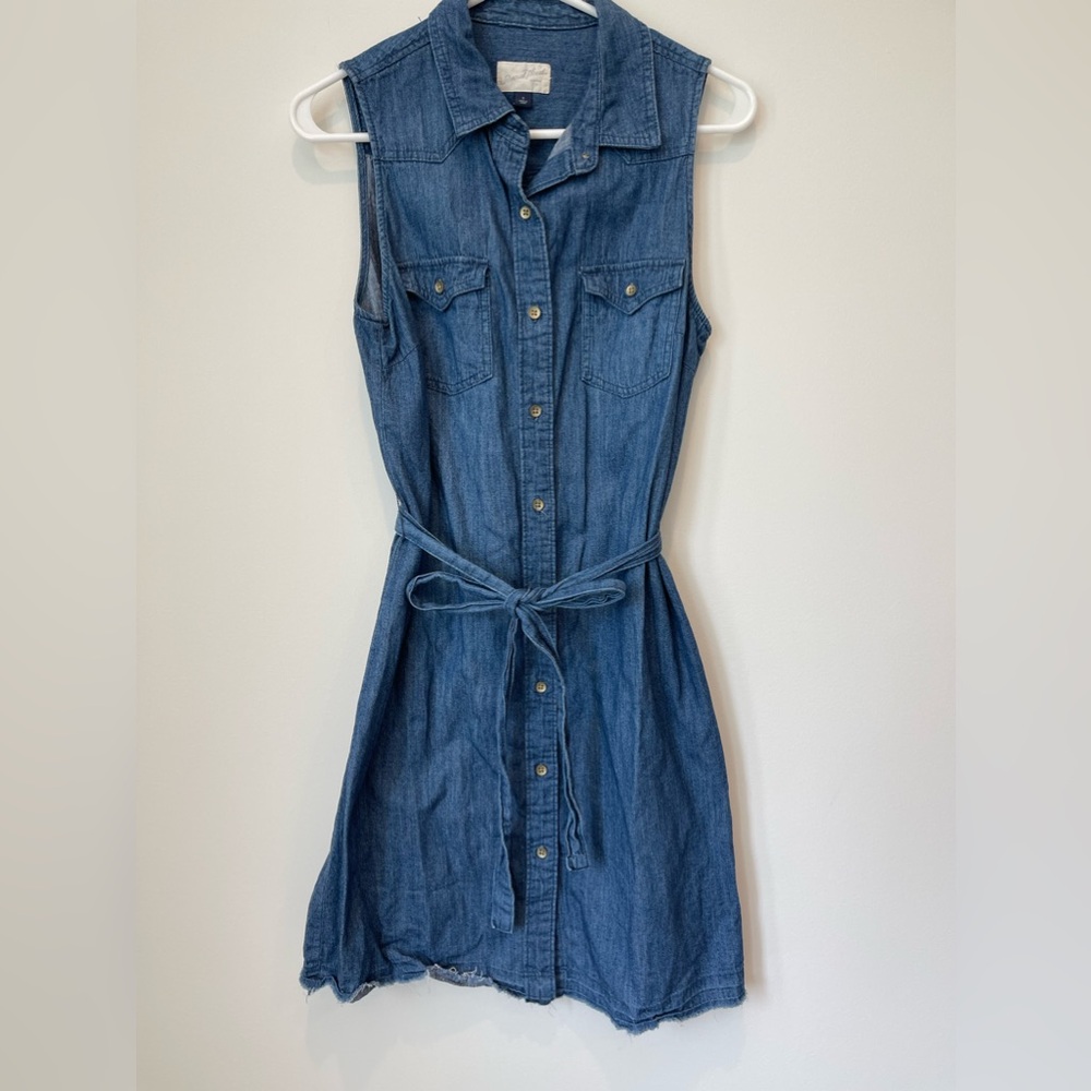 Universal Thread denim shirt dress size small